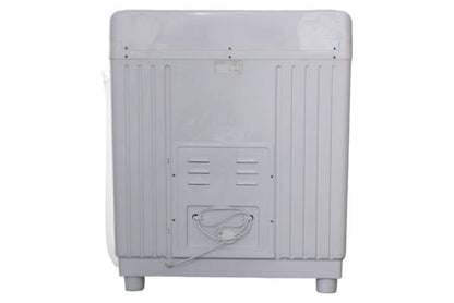 7kg Portable Twin Tub Washer - Semi-Auto, Compact Top Load