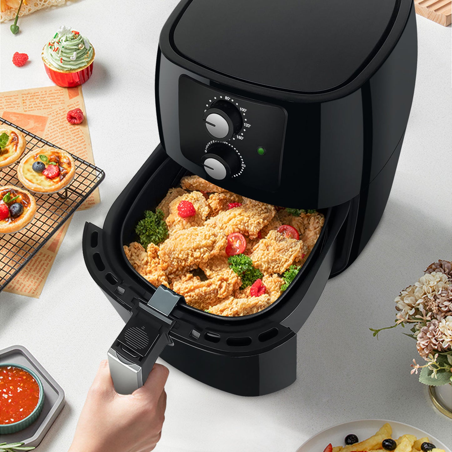 Wholesale 5L Air Fryer - Smart, Oil-Free, Electric for Home