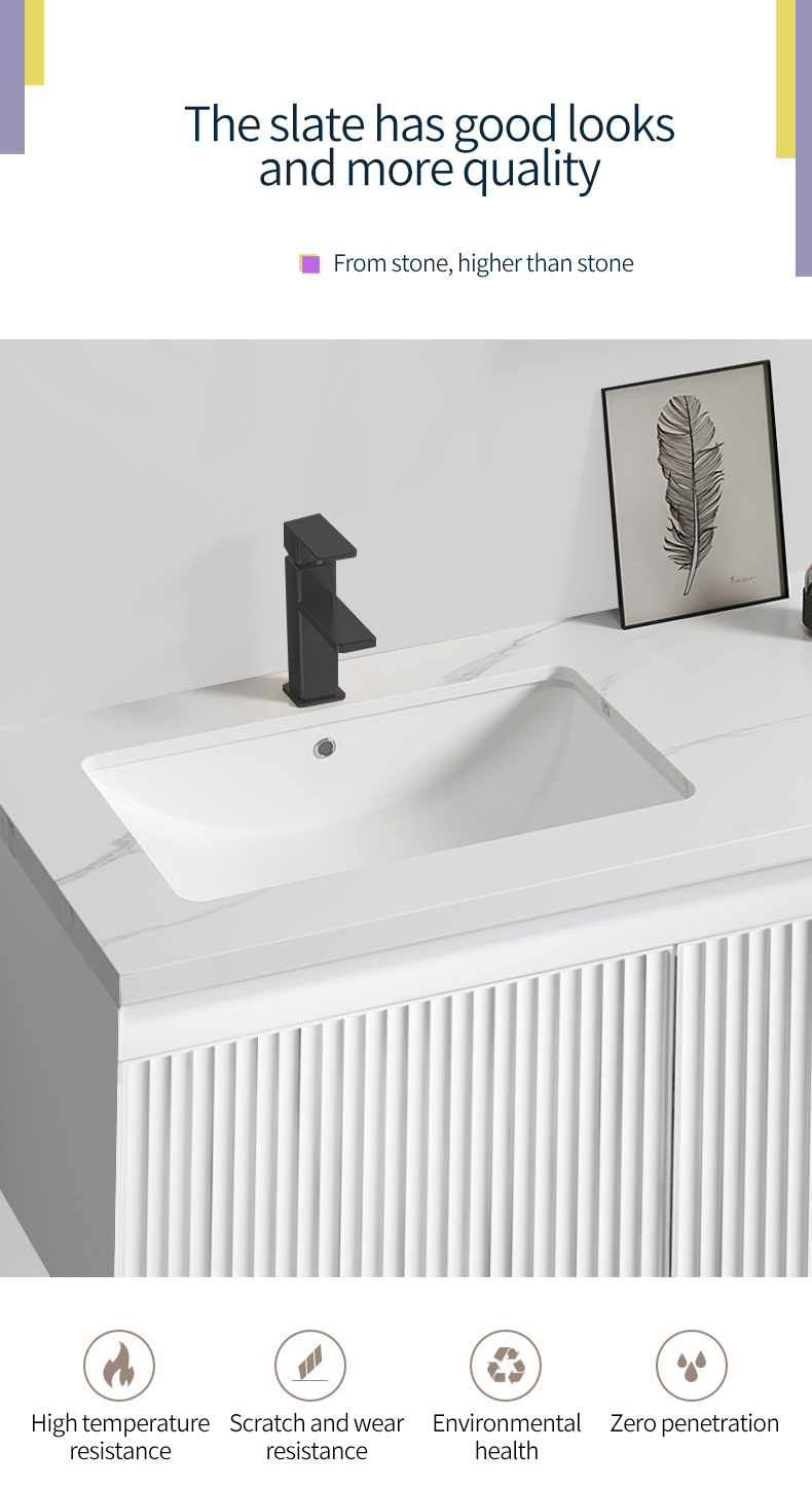 New Wall-Mounted Bathroom Vanity - Smart, High-End Modern Design