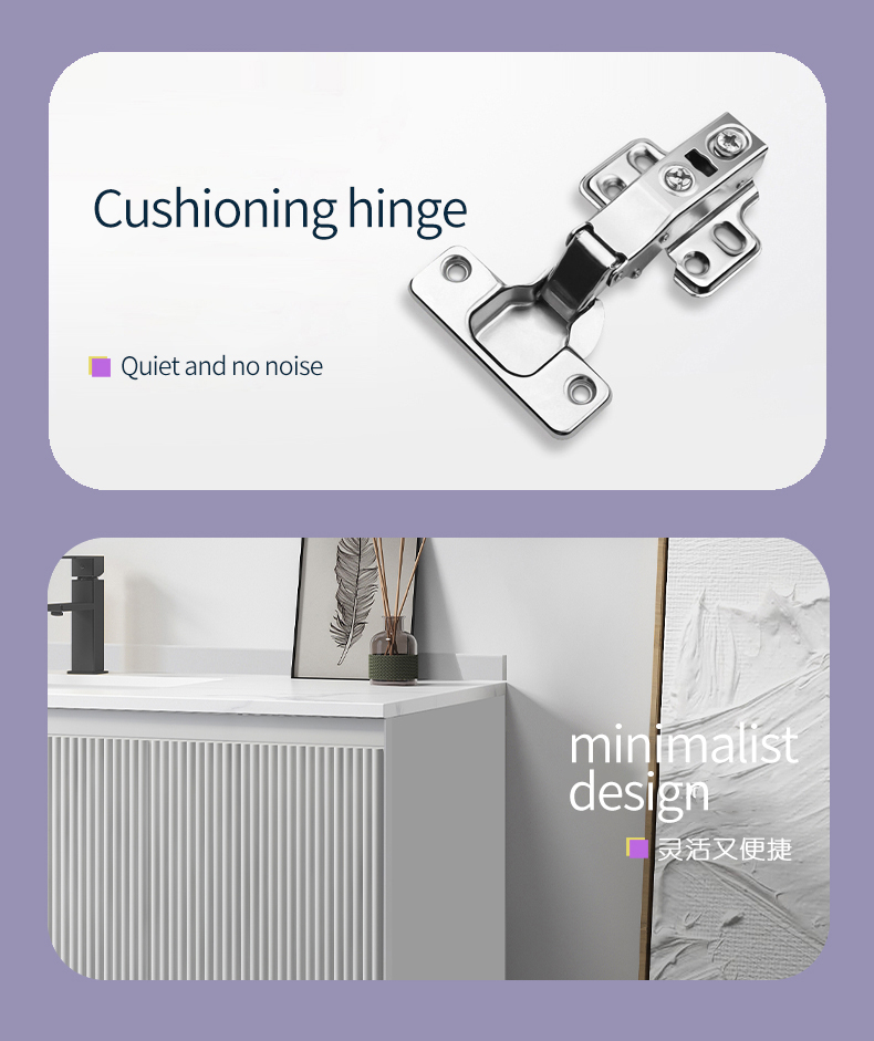 New Wall-Mounted Bathroom Vanity - Smart, High-End Modern Design