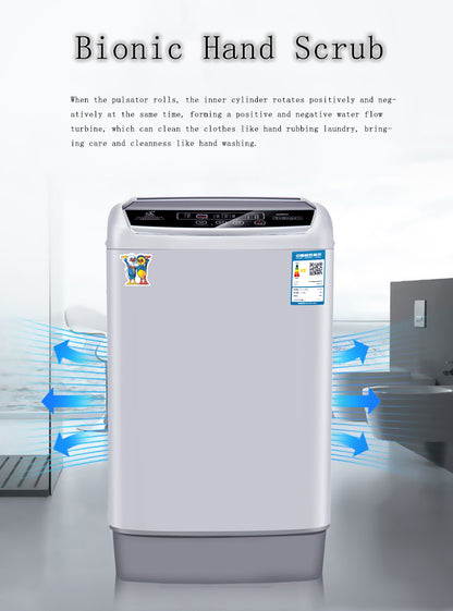 6kg Large Capacity Automatic Washer - For Home, Top Load