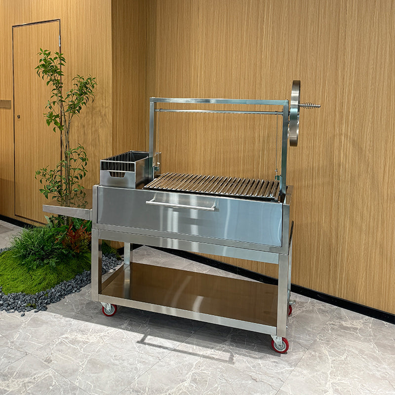 Stainless Steel Charcoal Barbecue Restaurant Grill