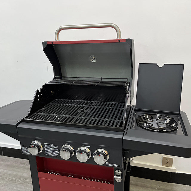 4 Burners Gas BBQ Grill Barbecue Outdoor Grill